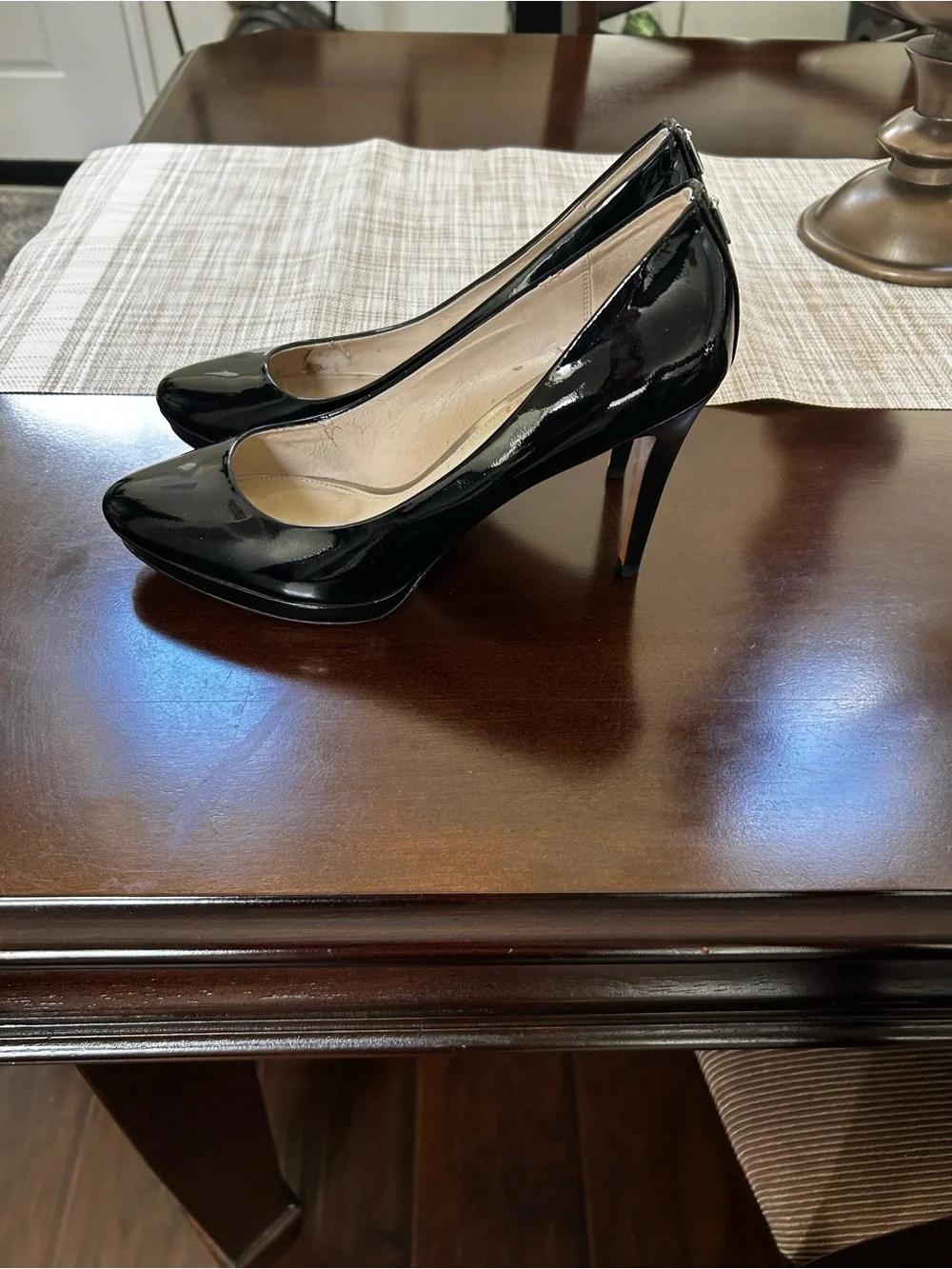 Coach sleek black